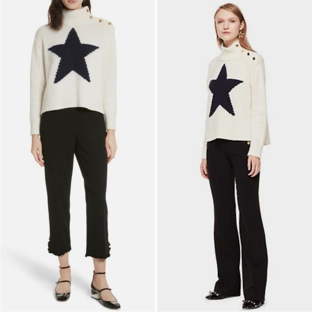 Kate Spade Women’s Star Turtleneck Sweater XL, S - Picture 4 of 7